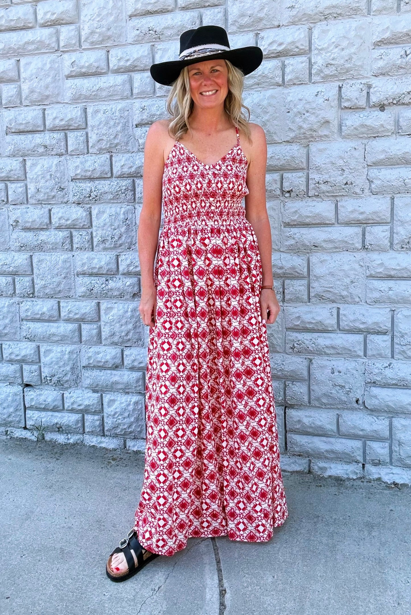 Red Rock Reverie Dress