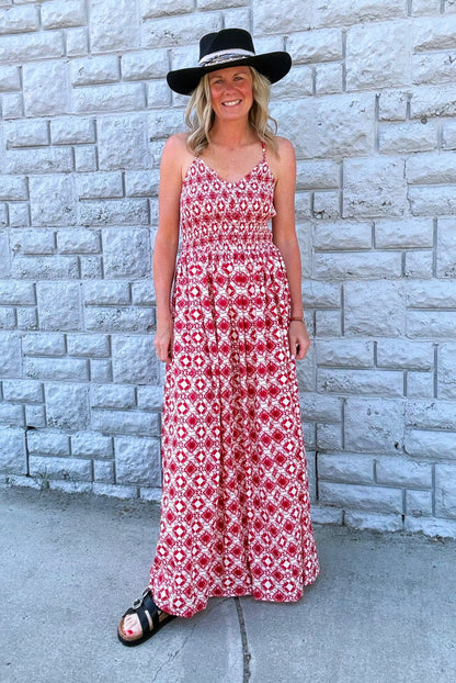 Red Rock Reverie Dress