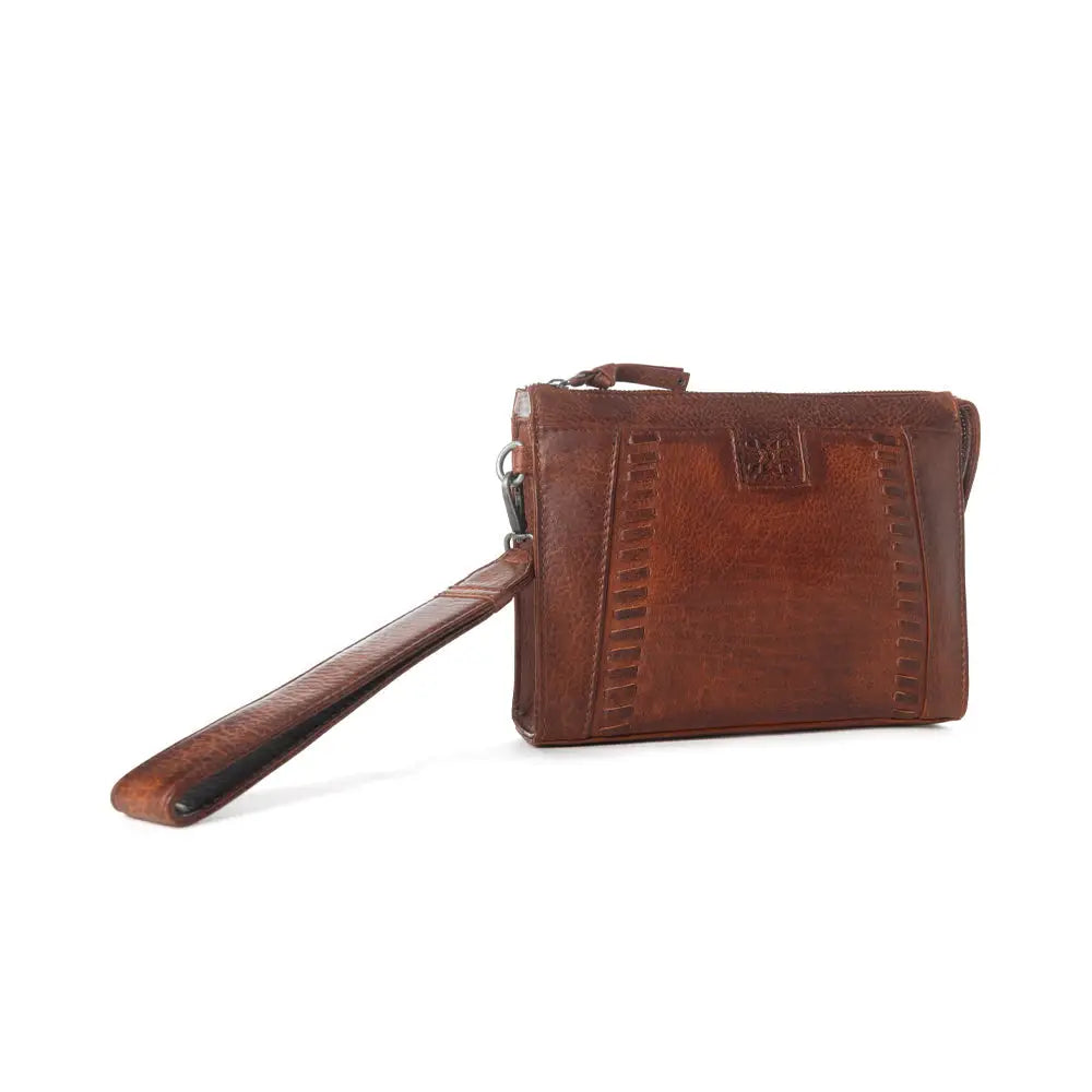 Zidana Bandera Ridge Vegan Tanned Leather Wristlet