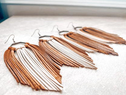 Chinook Fringe Hoop Earrings