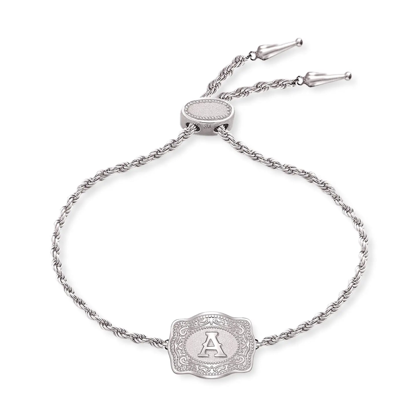 Spurwest Mini Belt Buckle Bracelet - Silver