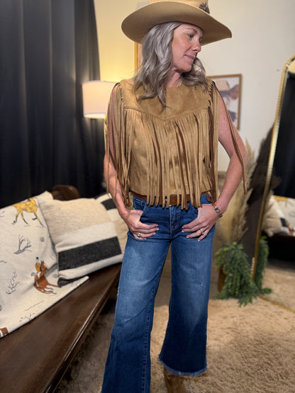 Copper Canyon Fringe Top/Vest