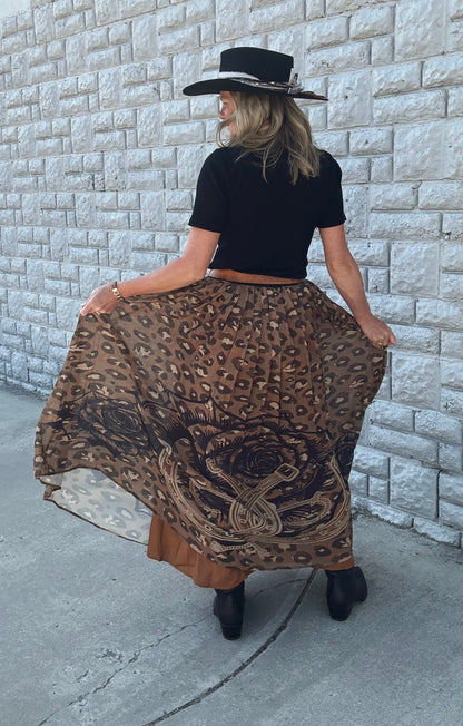 Wild Reign Maxi Skirt