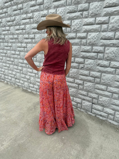 Red Rock Palazzo Pant