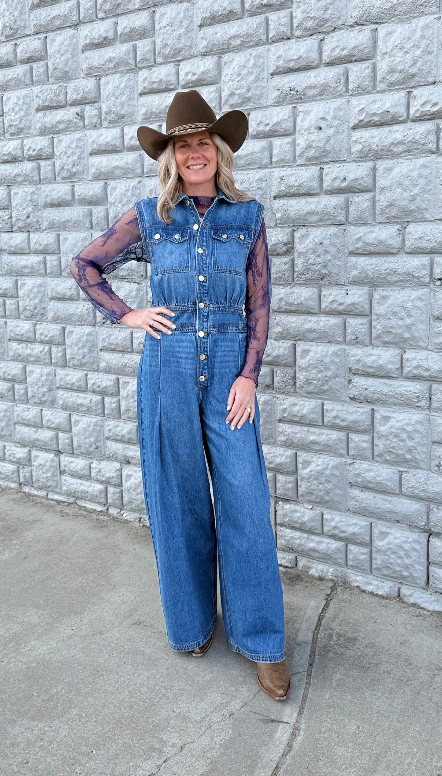 Piper Denim Jumper