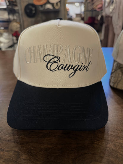 Champagne Cowgirl Cap