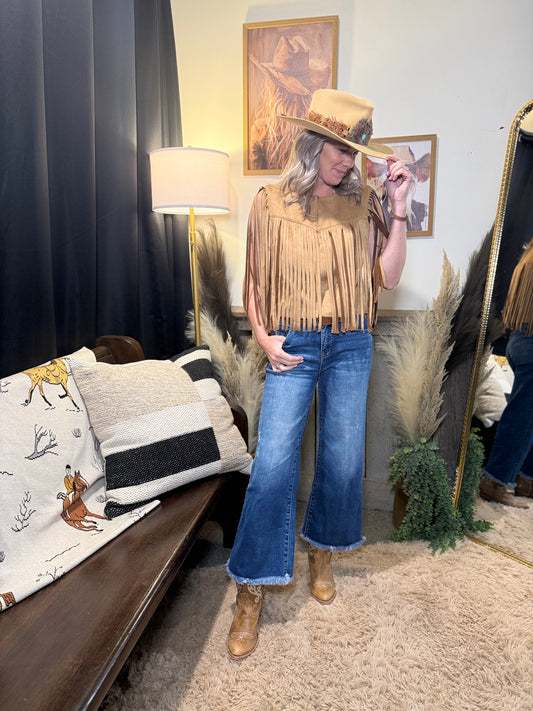 Copper Canyon Fringe Top/Vest