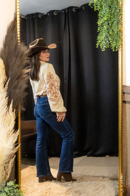 Rosewood Ranch Suede Top
