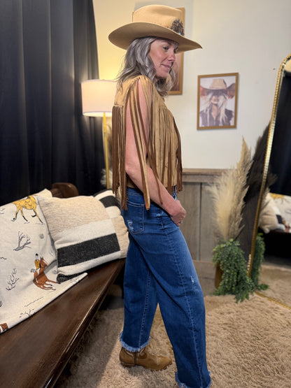 Copper Canyon Fringe Top/Vest