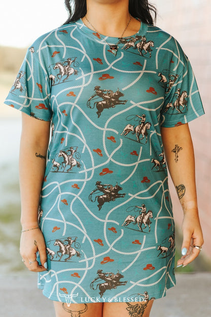 Fast as You T-shirt Dress