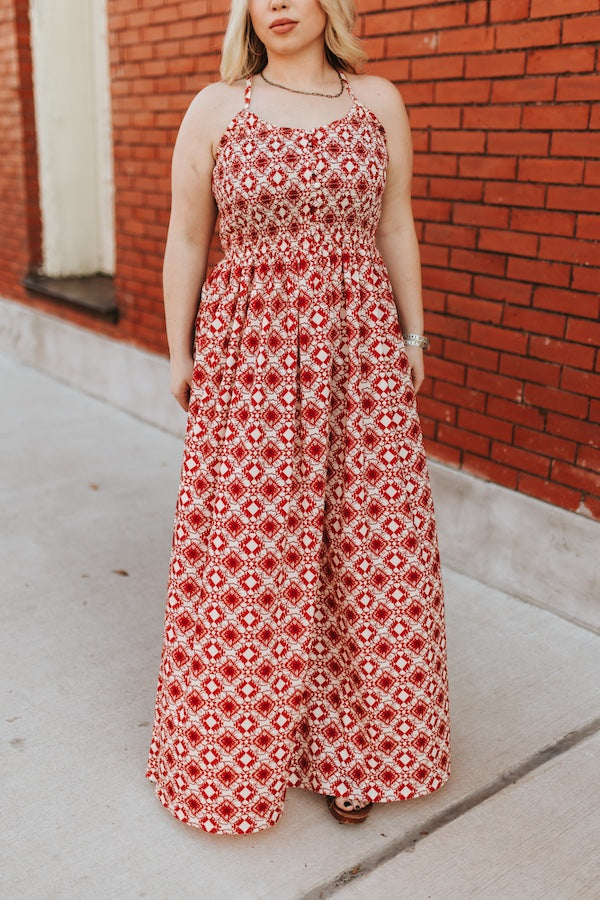Red Rock Reverie Dress