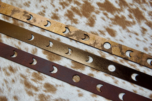 Moon Phase Leather Band