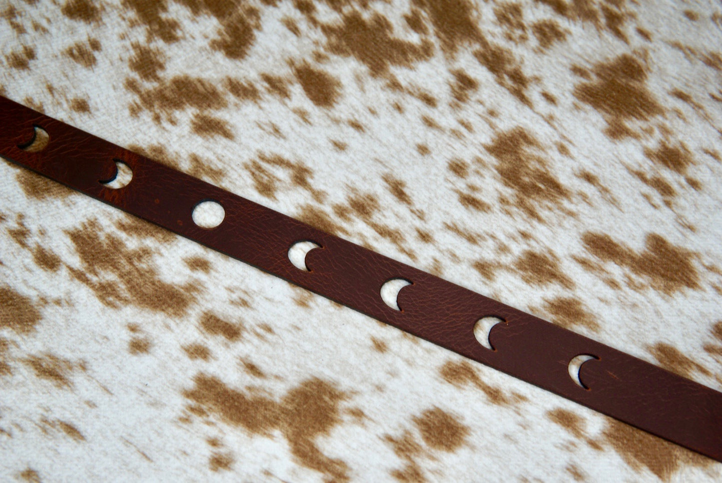 Moon Phase Leather Band