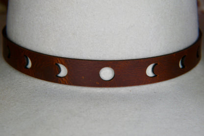 Moon Phase Leather Band