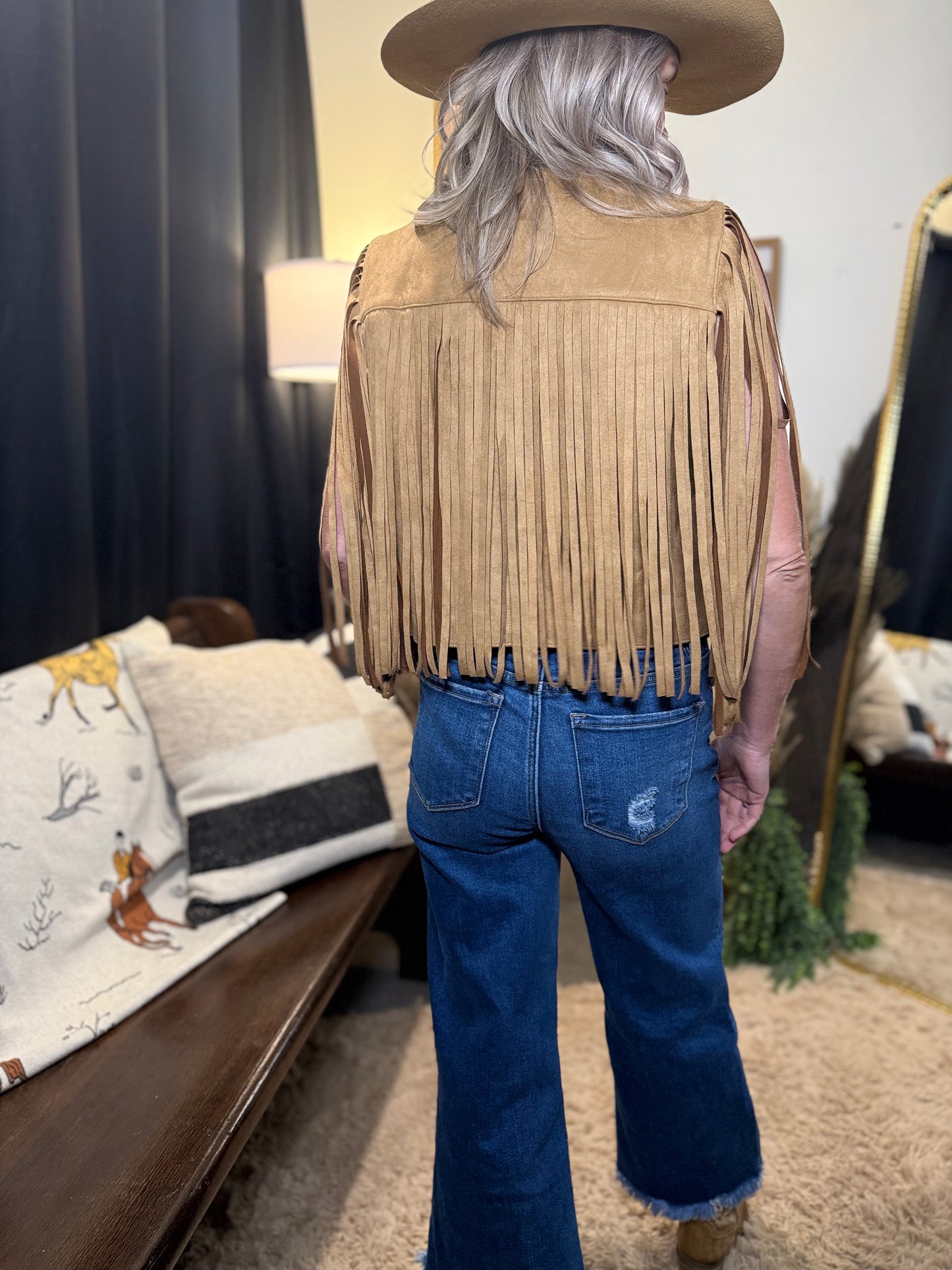 Copper Canyon Fringe Top/Vest