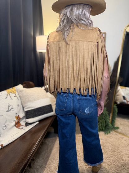 Copper Canyon Fringe Top/Vest