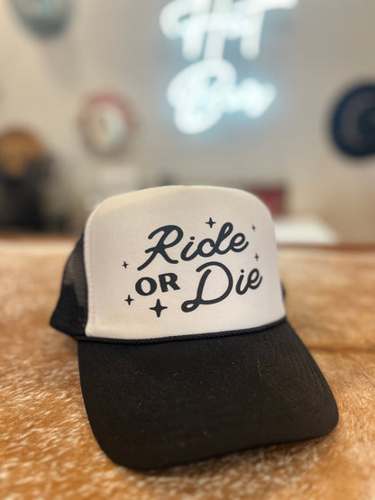 Ride or Die Trucker Hats