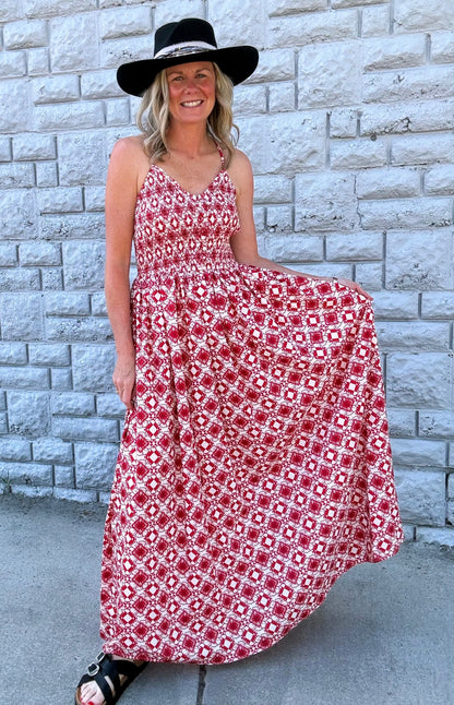 Red Rock Reverie Dress