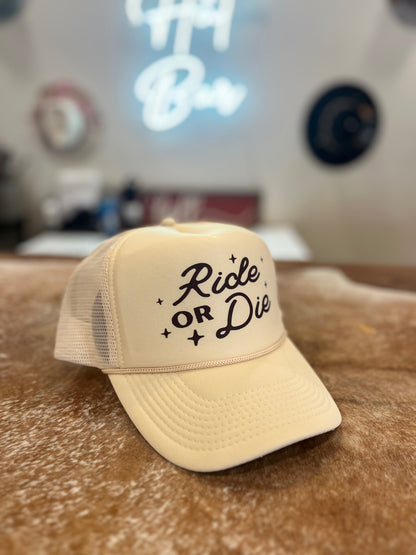 Ride or Die Trucker Hats