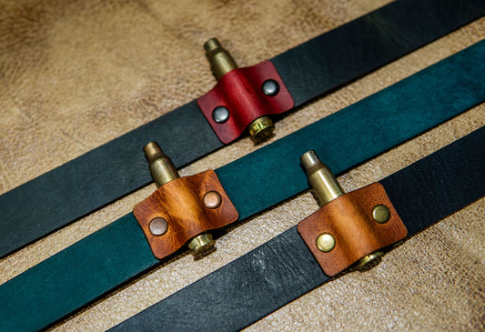 Leather Single Bullet Band