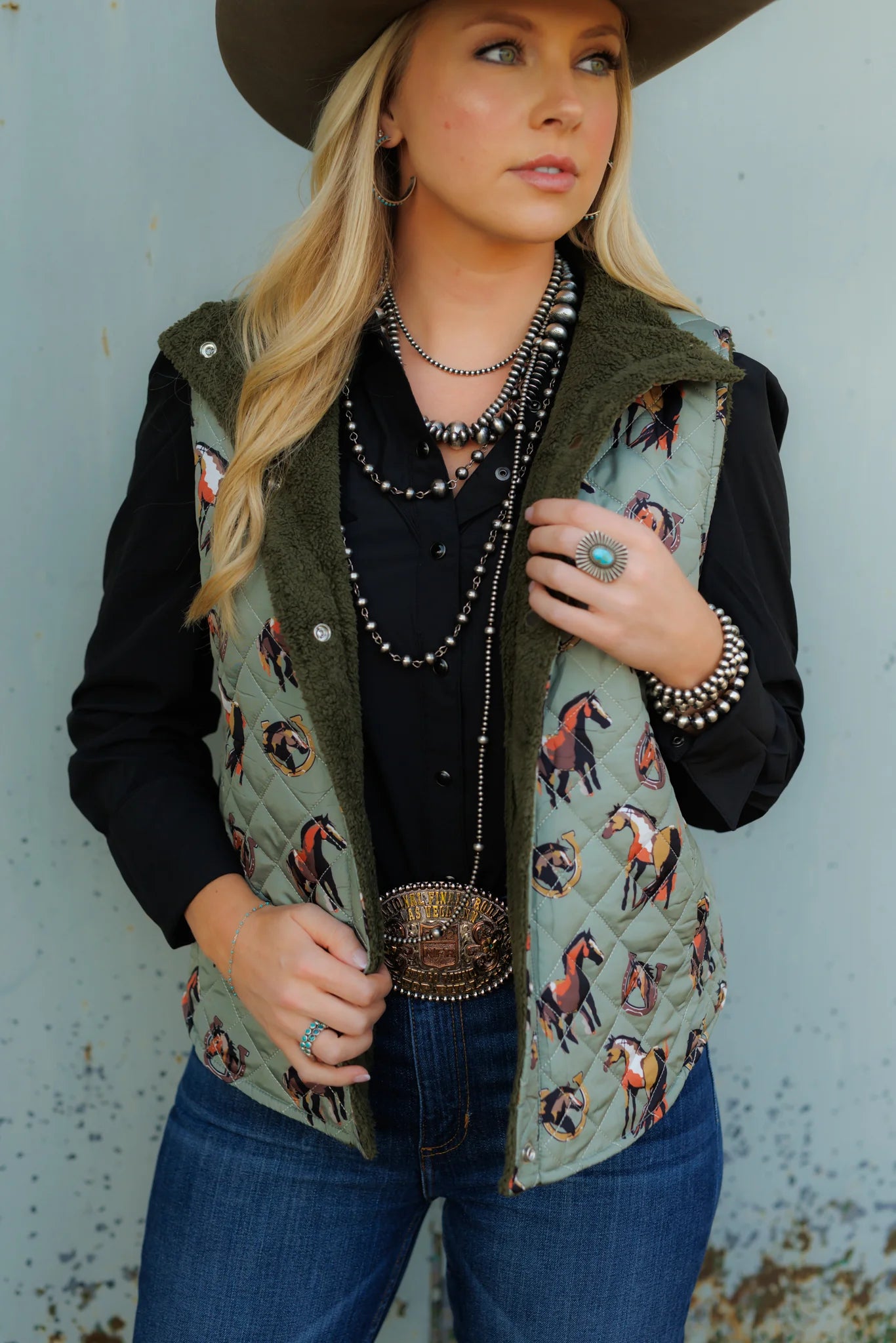 The Equestrian Quilted Vest