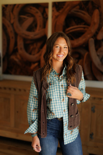 Concho Sweater Vest