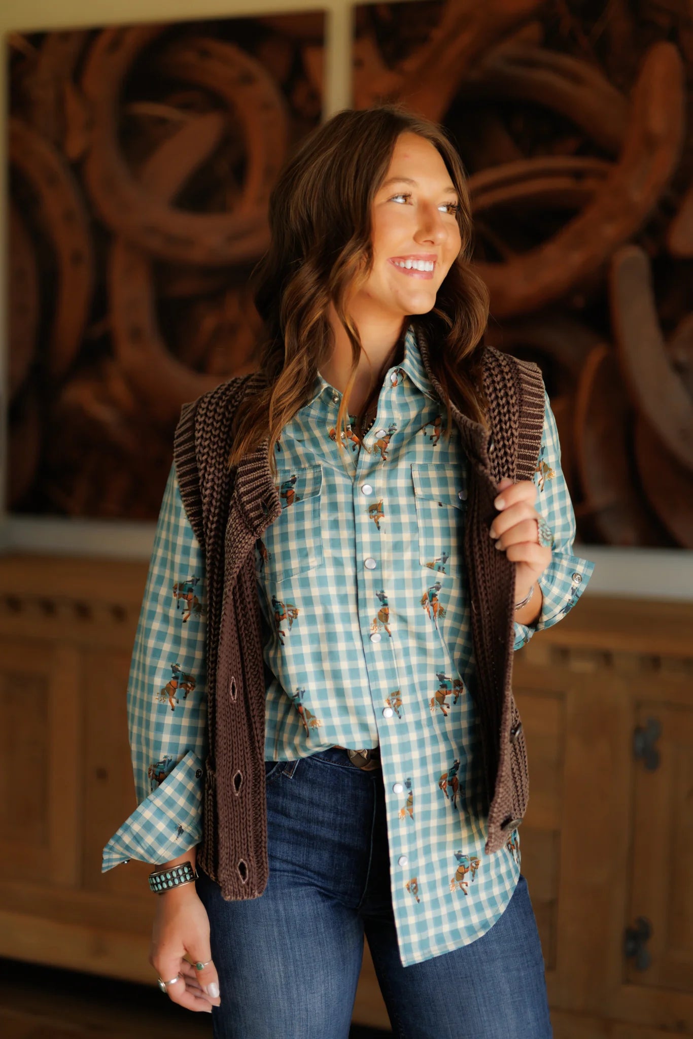 Concho Sweater Vest