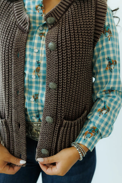 Concho Sweater Vest