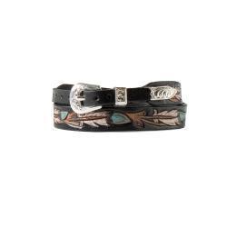 Tulled Feather Hat Band