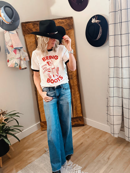 Ass Kicking Boots Tee