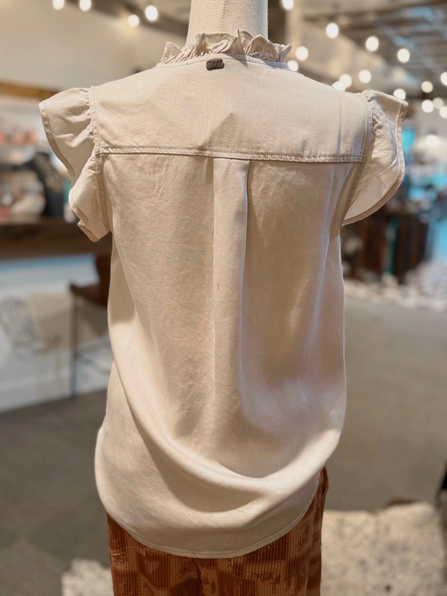 Ruffle Ridge Top