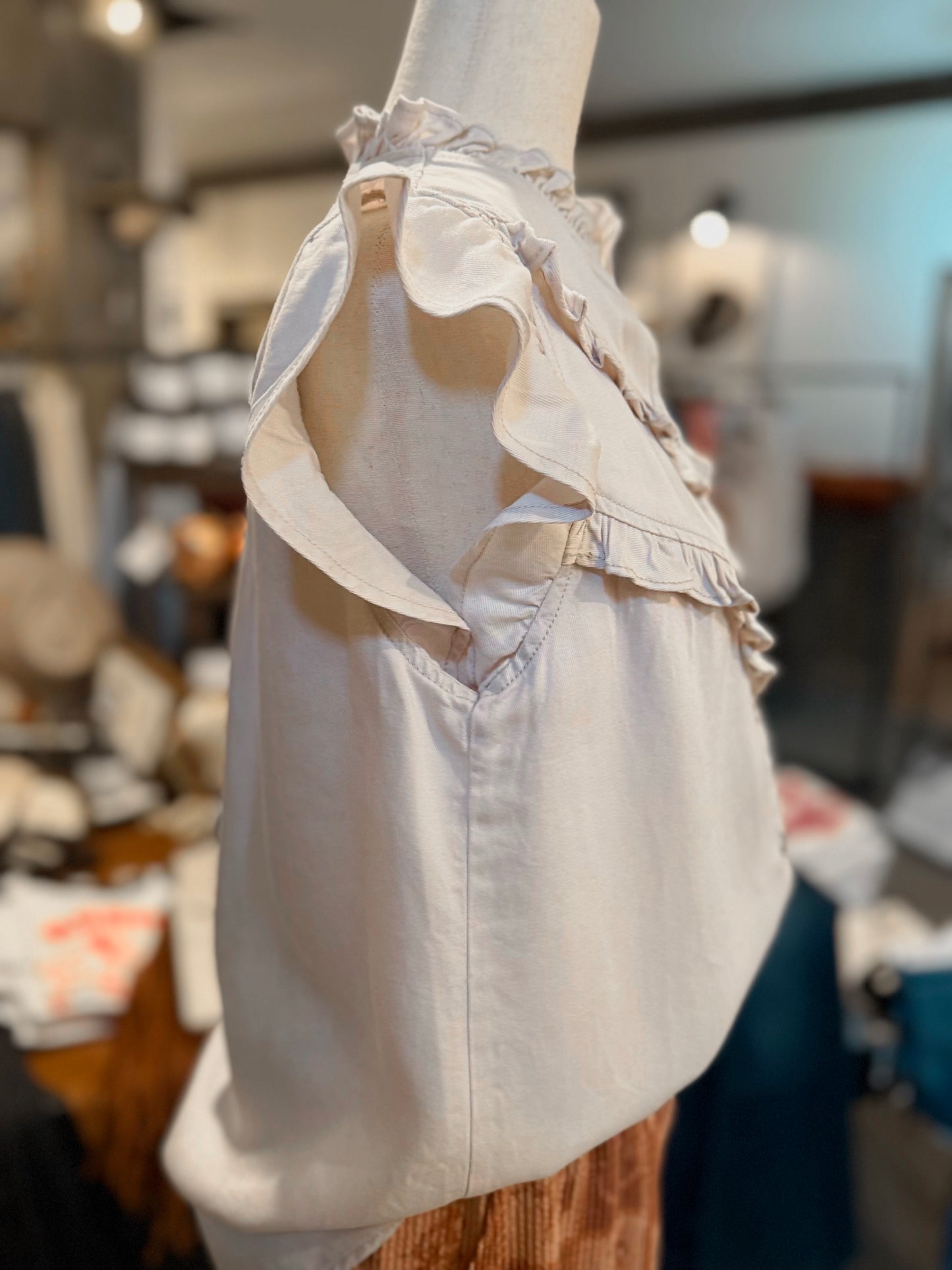 Ruffle Ridge Top