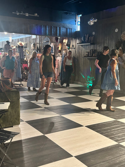 Hat Bar & Instructional Line Dancing Party Booking!