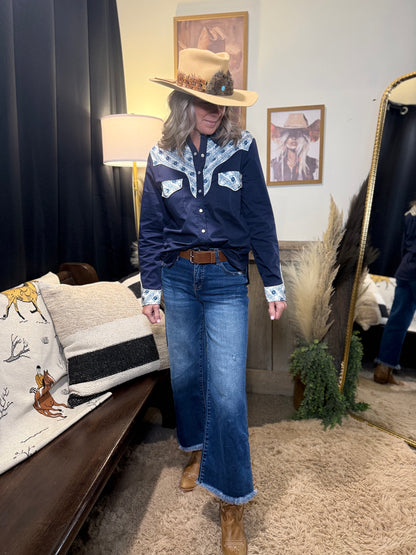 John Wayne Western Pearl Snap