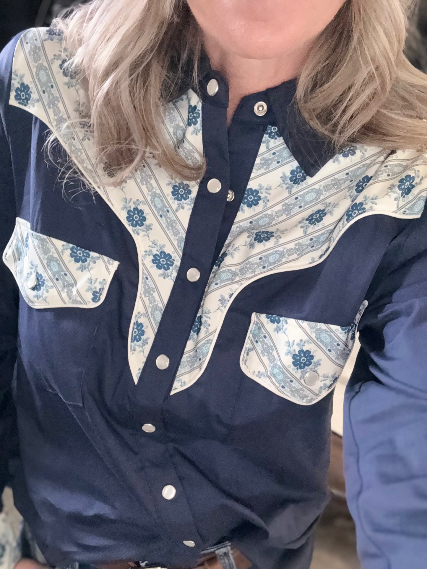 John Wayne Western Pearl Snap