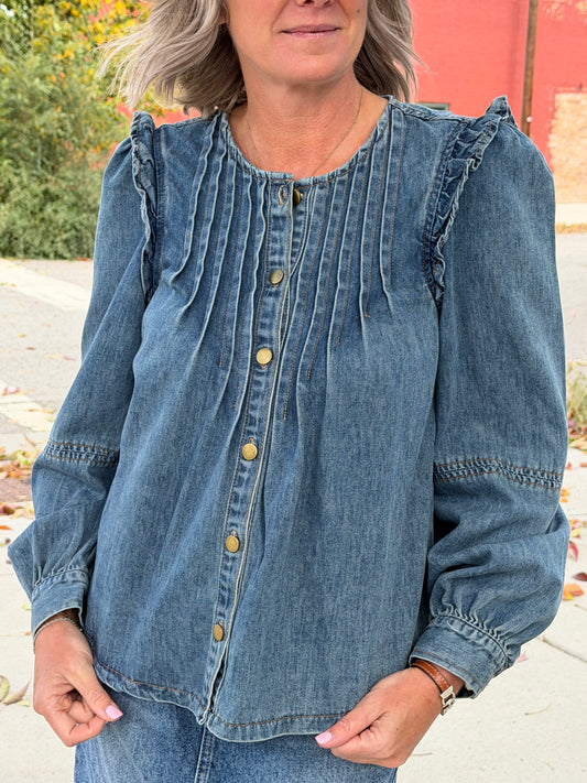Winslow Denim Blouse