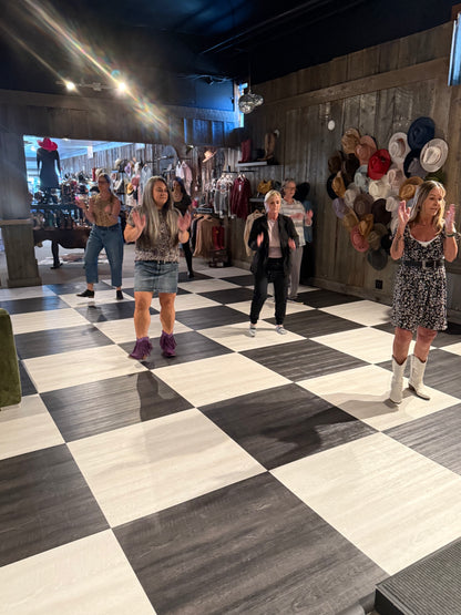 Hat Bar & Instructional Line Dancing Party Booking!