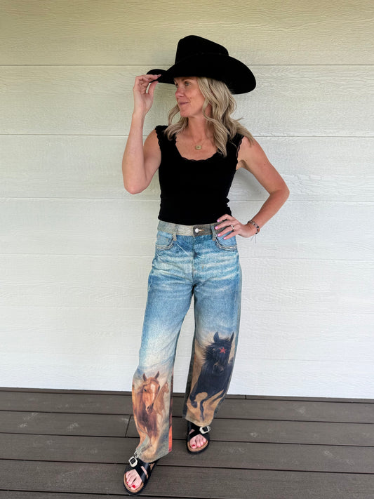 The Untamed Barrel Jeans