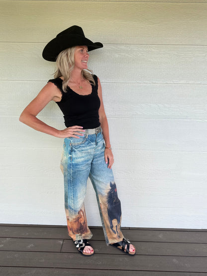 The Untamed Barrel Jeans