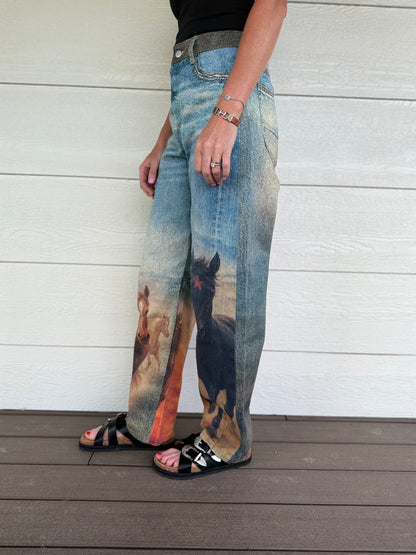 The Untamed Barrel Jeans