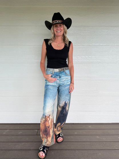 The Untamed Barrel Jeans