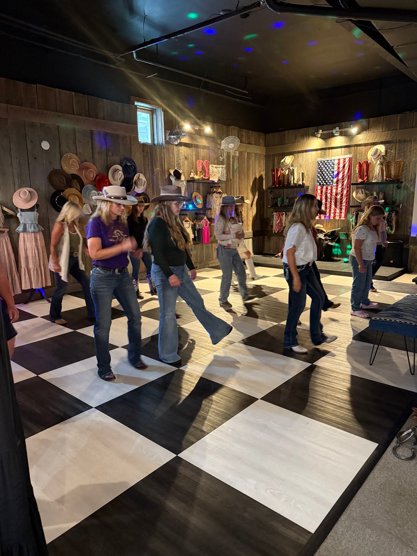 Hat Bar & Instructional Line Dancing Party Booking!