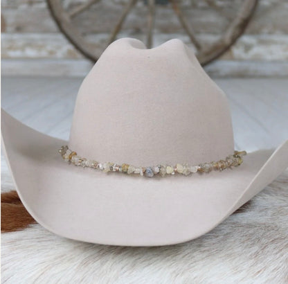 Tumbled Stone Hat Band