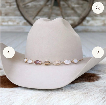 June Stone Hat Band