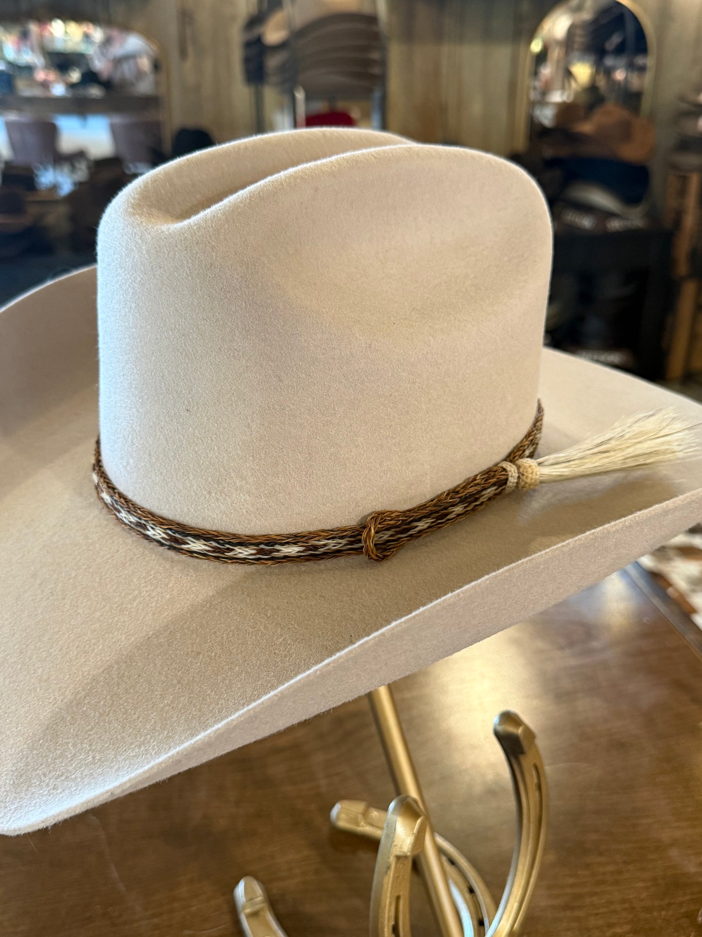 Whiskey Horse Hair Hat Band