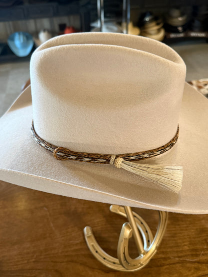Whiskey Horse Hair Hat Band