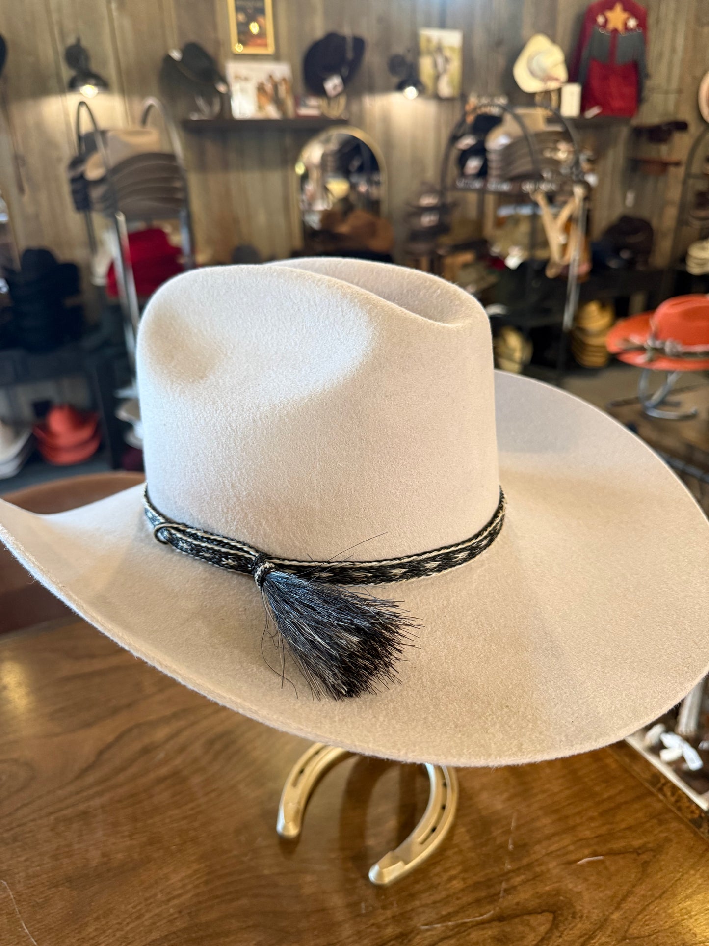 Maverick Horse Hair Hat Band