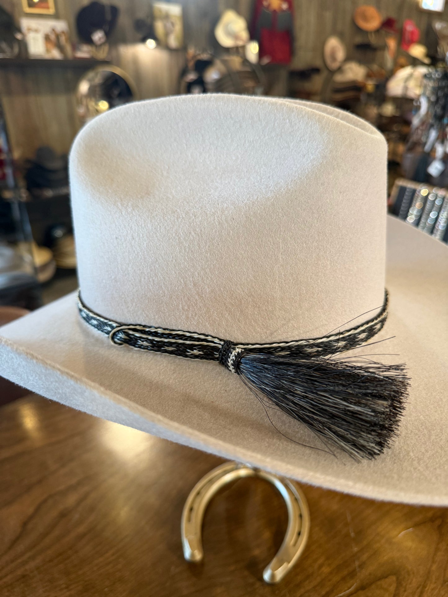 Maverick Horse Hair Hat Band