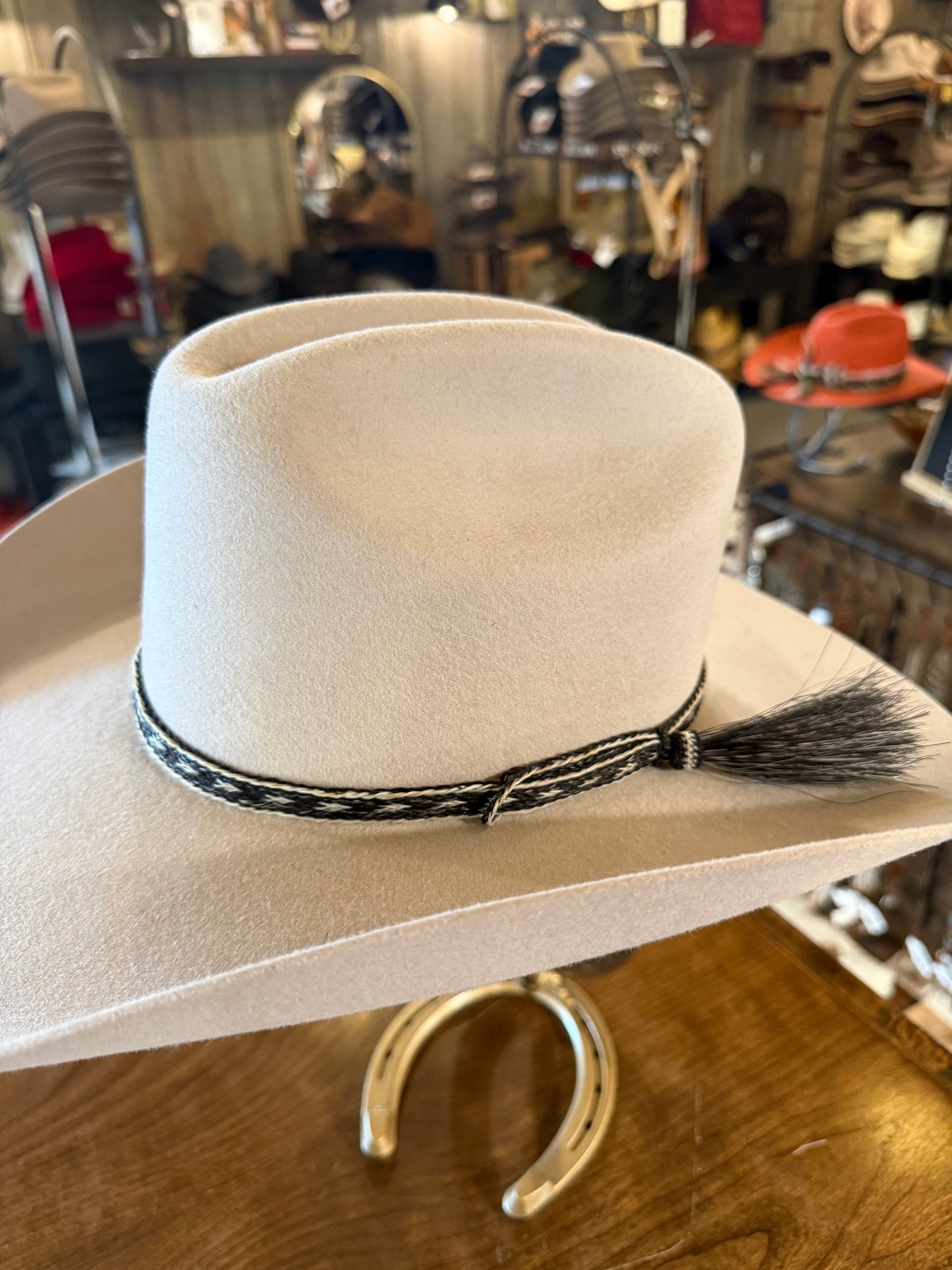 Maverick Horse Hair Hat Band