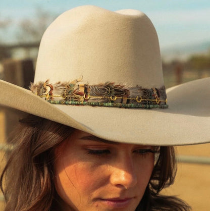 Horseshoe Chain Hat Band